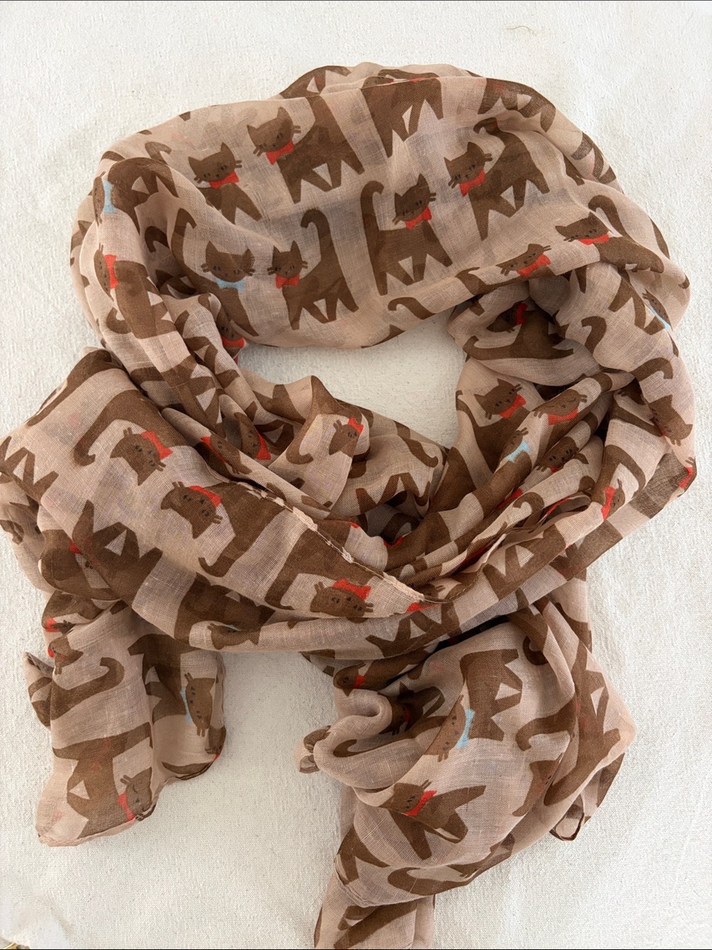 Women's Cat Scarf